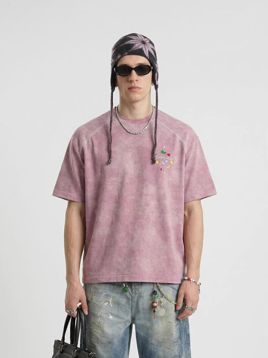 CoolVent – Kletter-T-Shirt mit Grafik-Print, kurzärmelig