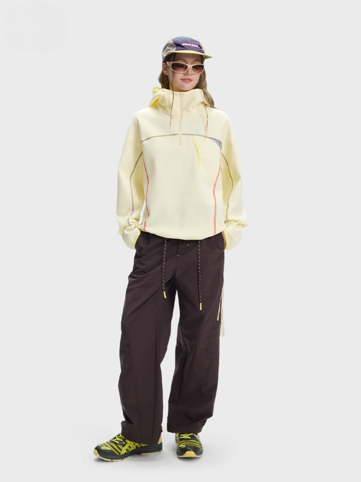 Forepeak - Damen 7A Antibakterielles schnelltrocknendes Langarmshirt mit Kapuze