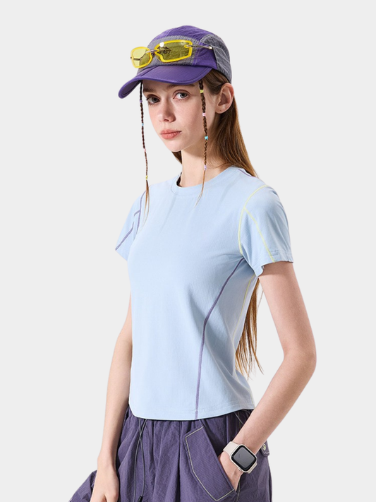 ChillPod – Feuchtigkeitsableitendes, schnelltrocknendes Damen-T-Shirt mit kurzem Arm