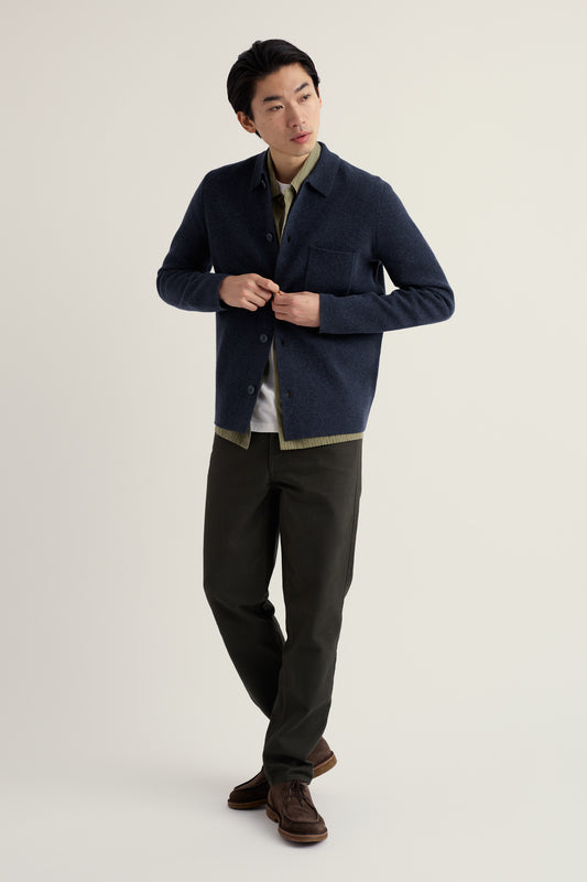 Boconnoc Strick-Overshirt für Herren