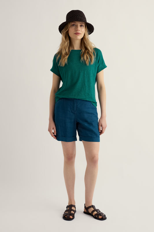 Carn Cove Leinen-T-Shirt