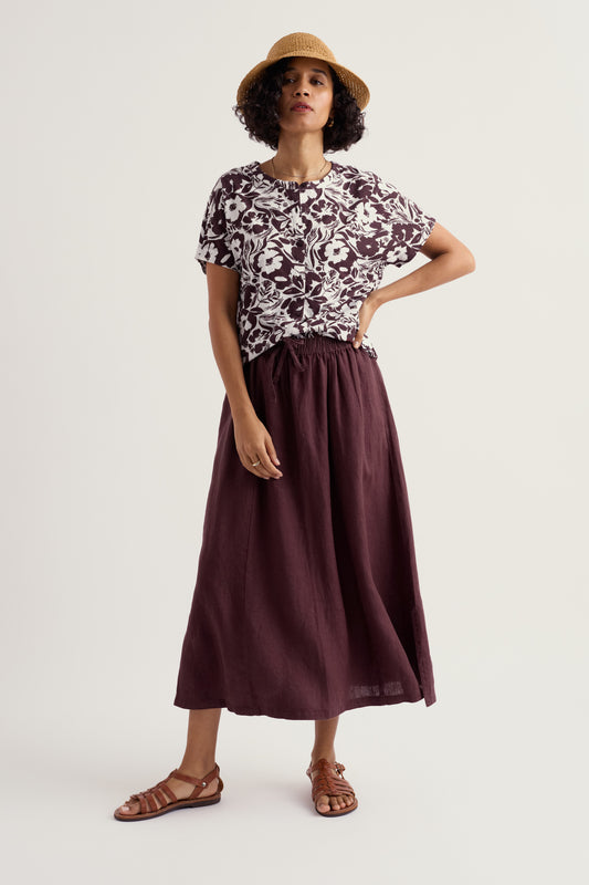 Tor Grass Button-Down-Oberteil