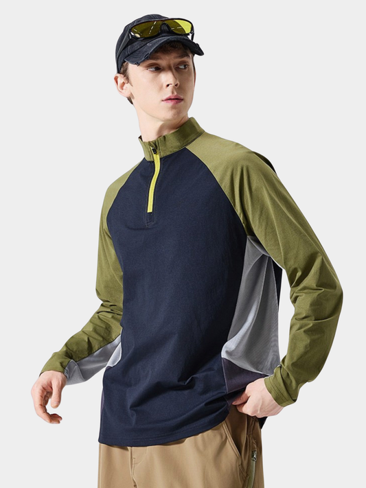 Getöntes – UPF50+ schnell trocknendes Langarm-Sonnenschutz-T-Shirt