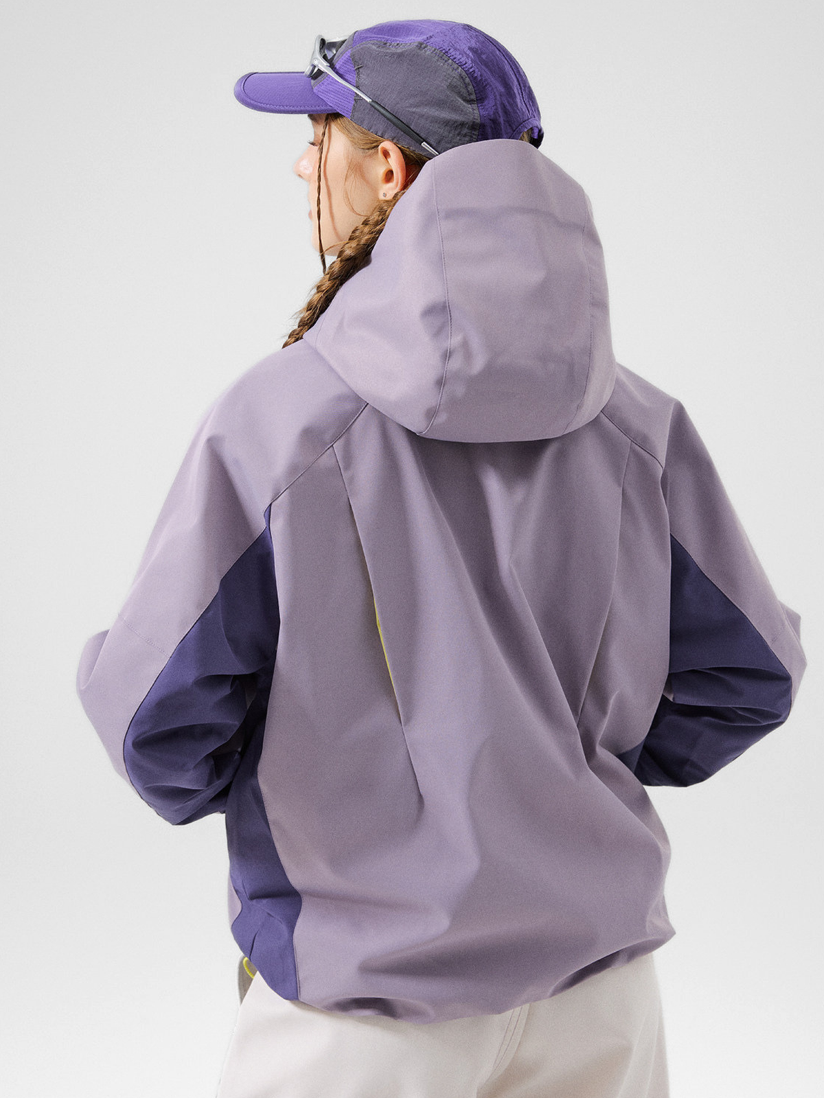 Ashrun – Unisex 8000 mm wasserdichte reflektierende Shell-Jacke