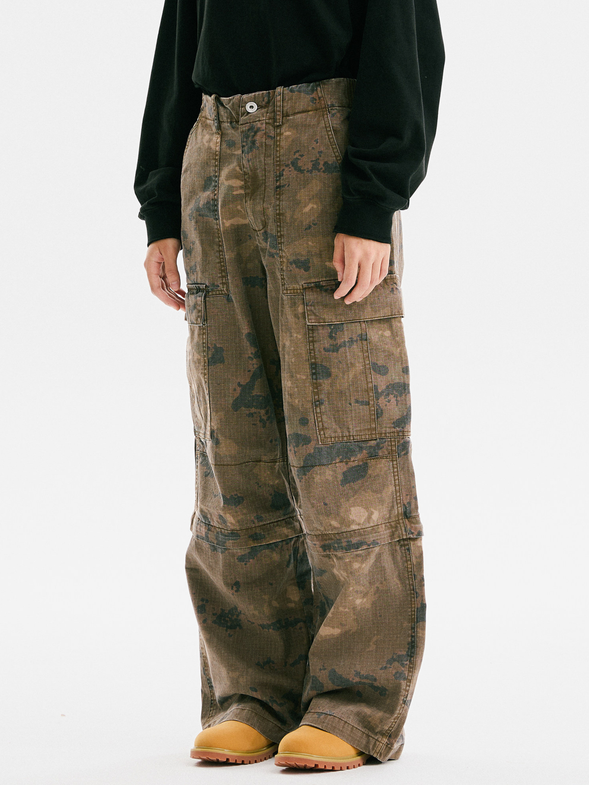 OwlRidge – Herren-Camo-Cargohose mit abnehmbaren Beinen
