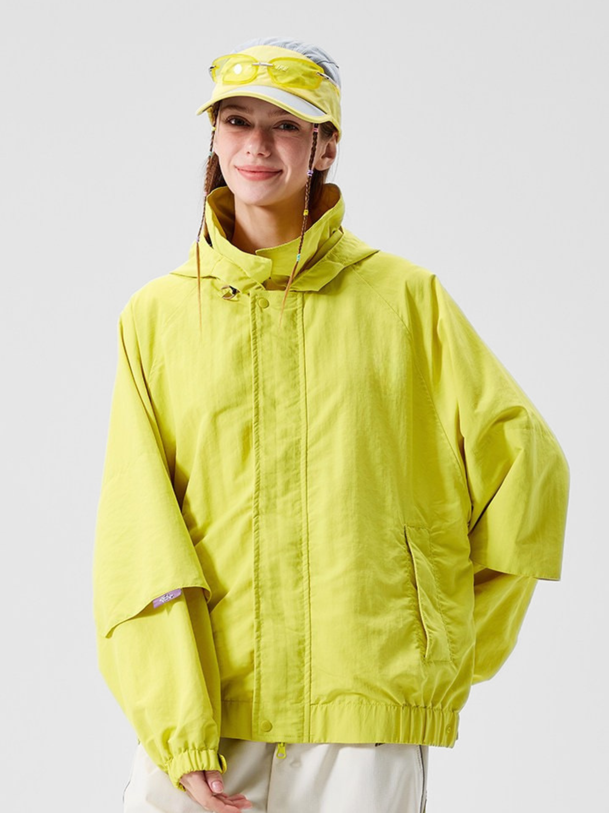 CampTarp – Wasserabweisende, winddichte Unisex-Wanderjacke