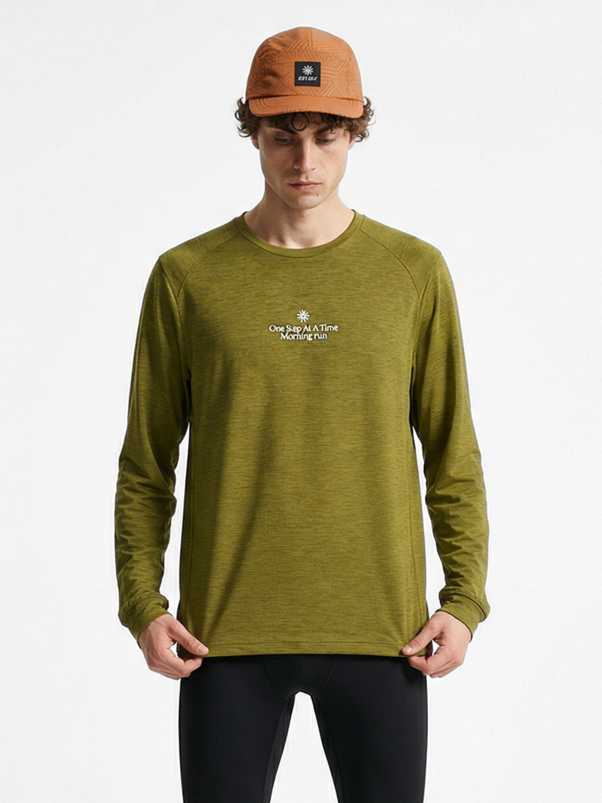Nocturn – Unisex schnelltrocknendes Grafik-Langarmshirt