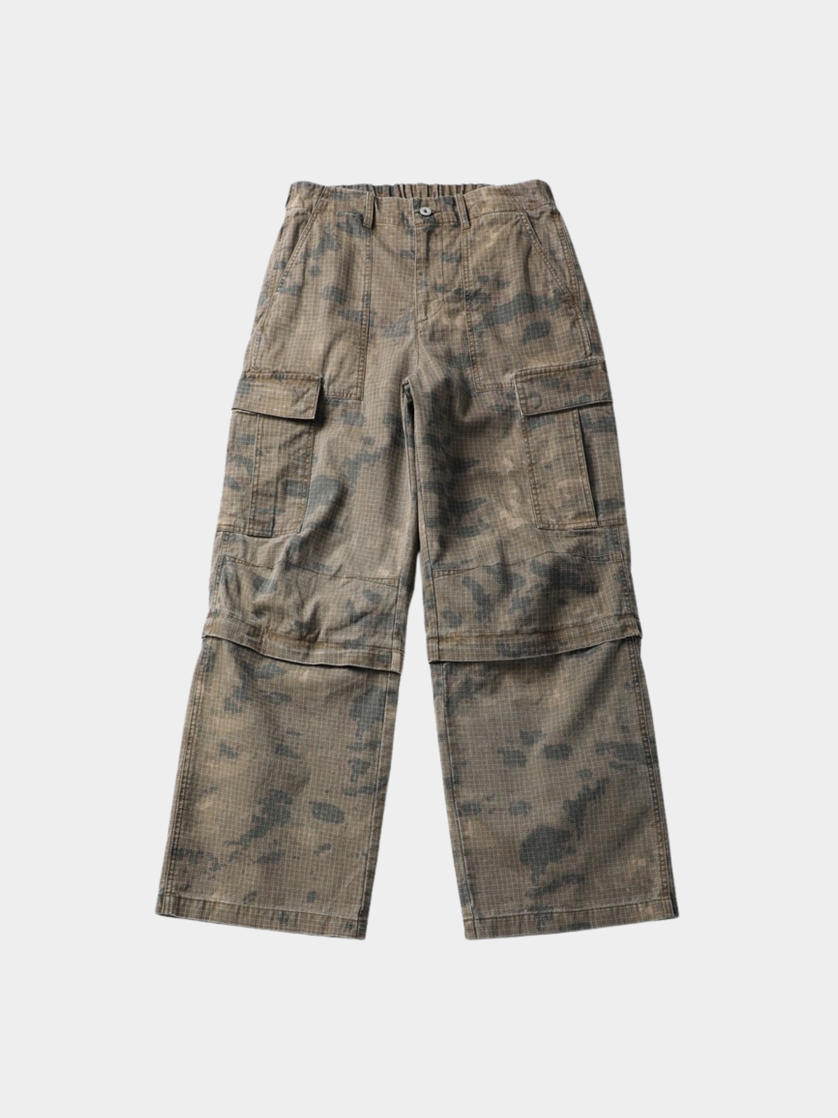OwlRidge – Herren-Camo-Cargohose mit abnehmbaren Beinen