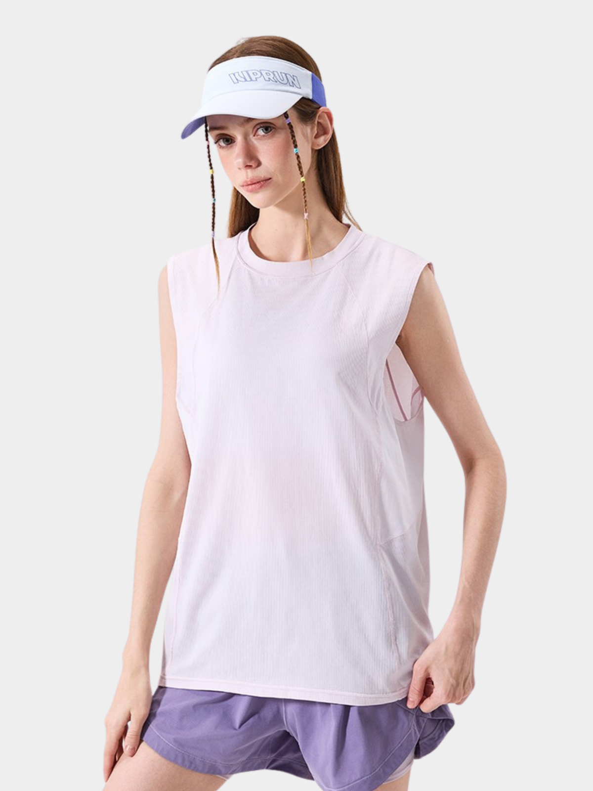 DashPuff – Unisex UPF 100+ schnelltrocknendes ärmelloses Tanktop
