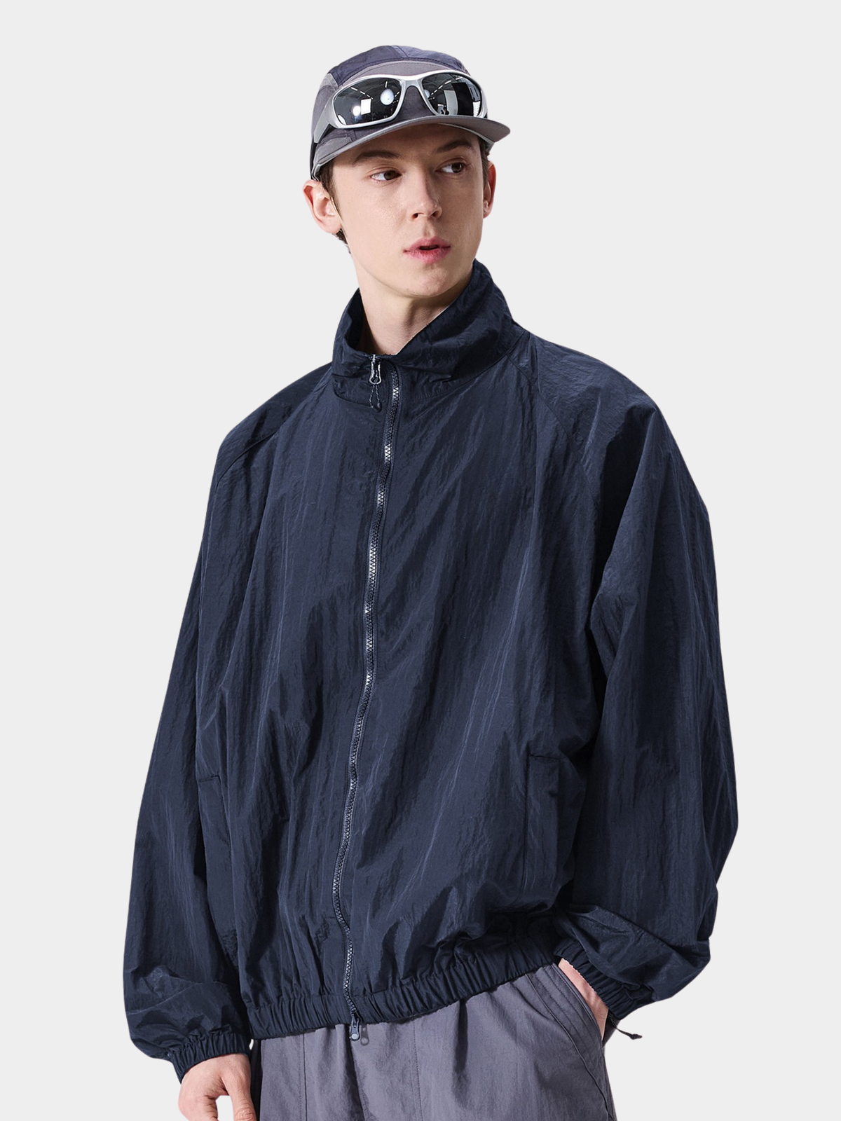 Earthline – UPF200+ wasserabweisende, atmungsaktive Jacke mit Stehkragen