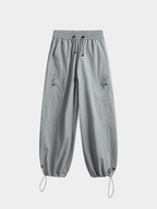 Thalax - Women's Large Pockets Water-Repellent Paratrooper Pants