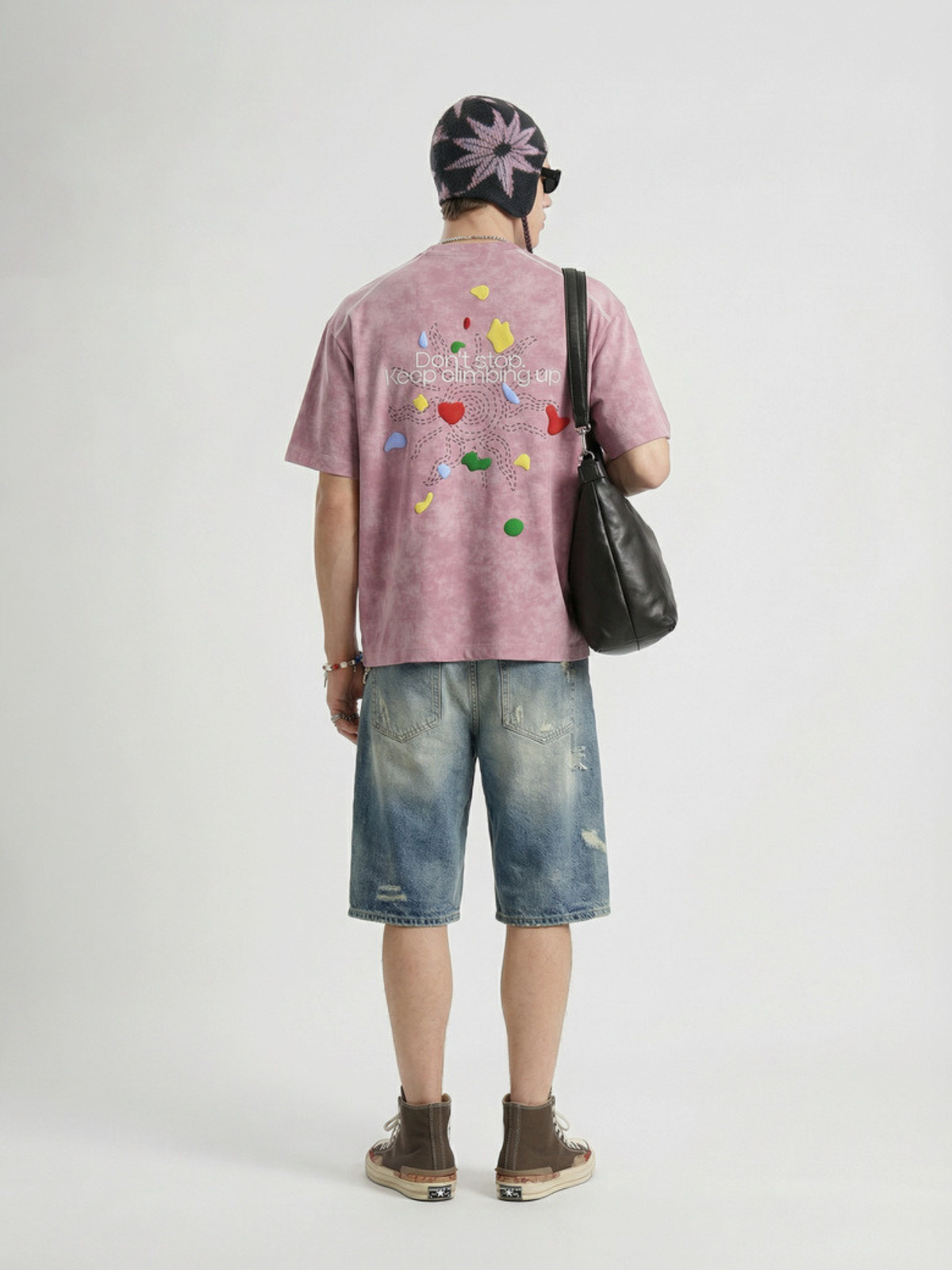 CoolVent – Kletter-T-Shirt mit Grafik-Print, kurzärmelig