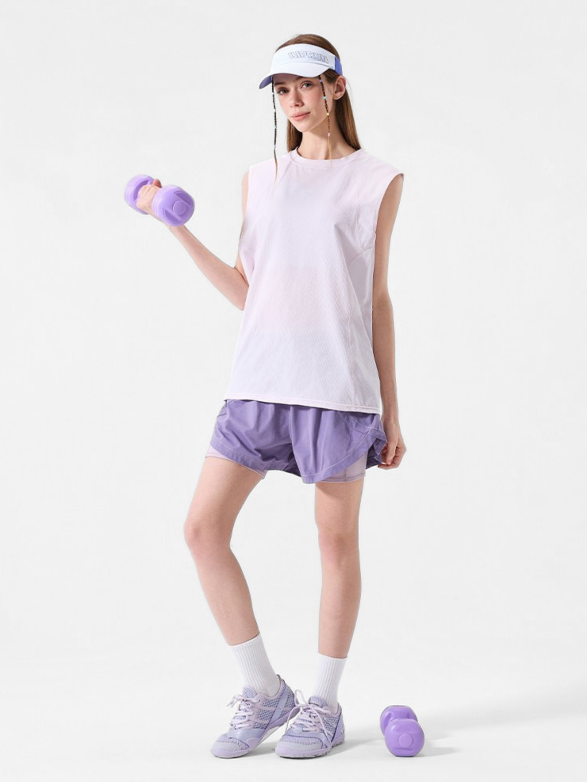 DashPuff – Unisex UPF 100+ schnelltrocknendes ärmelloses Tanktop