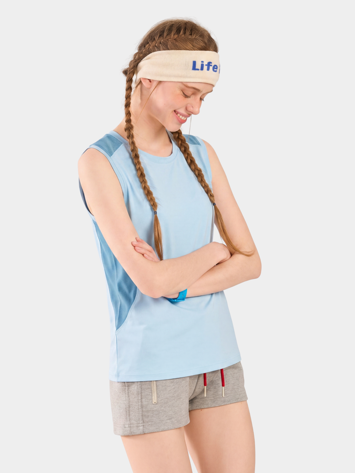 Ashvision – Kühlendes Damen-Funktions-Tanktop aus schnelltrocknendem Mesh-Material