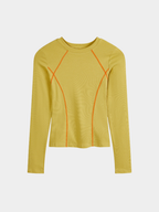 Darkrun - Women's Slim Fit Cropped Long Sleeve T-Shirt