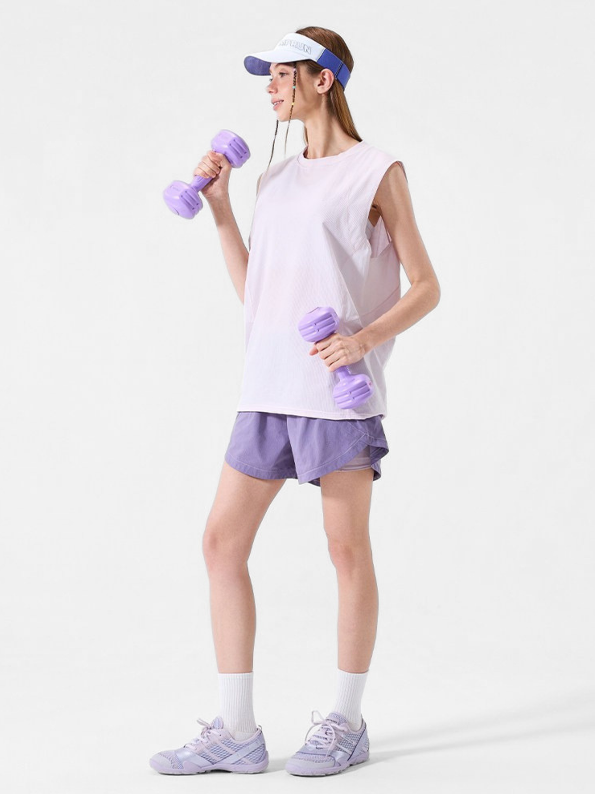 DashPuff – Unisex UPF 100+ schnelltrocknendes ärmelloses Tanktop