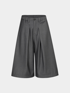 Thunderbark - Women's Wrinkle-Resistant Wide-Leg Cropped Pants