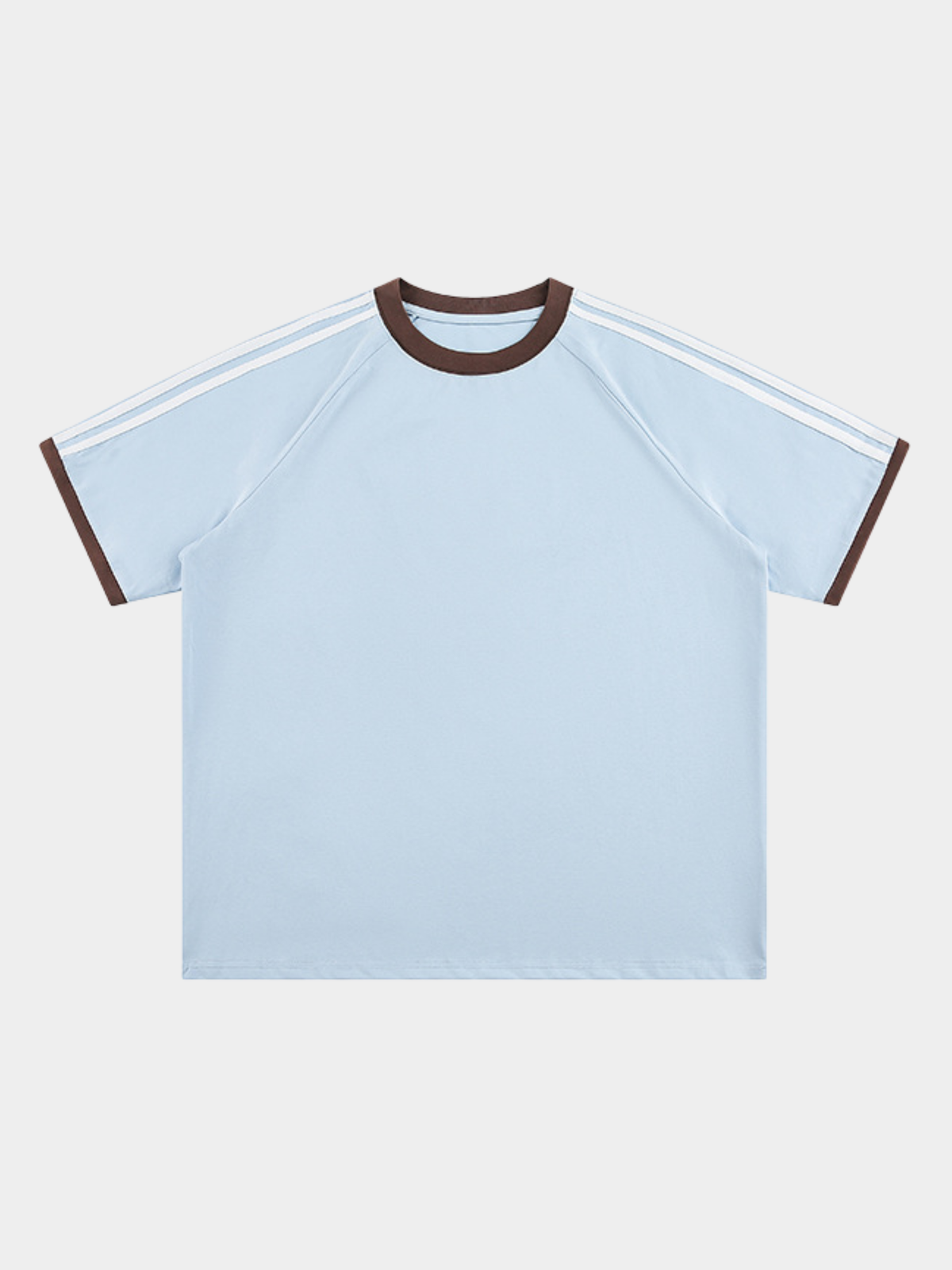 Dusttrail – Unisex Colorblock-T-Shirt mit kühlenden Streifen und schnelltrocknendem Material