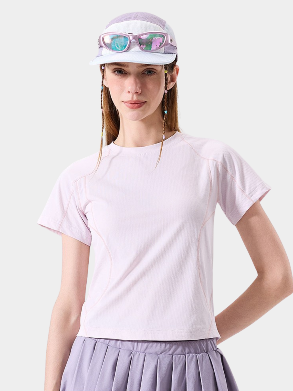 ChillPouch – Feuchtigkeitsableitendes, antibakterielles Damen-T-Shirt