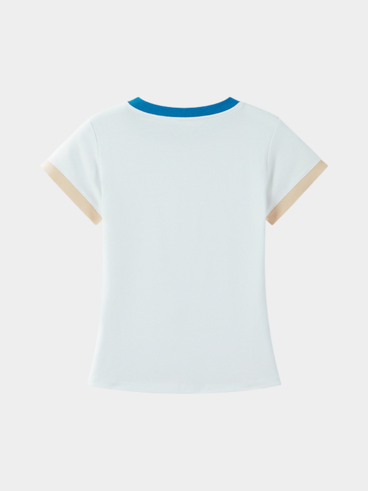 Aquaflow – Damen-T-Shirt in verkürzter Passform mit Color-Block-Design