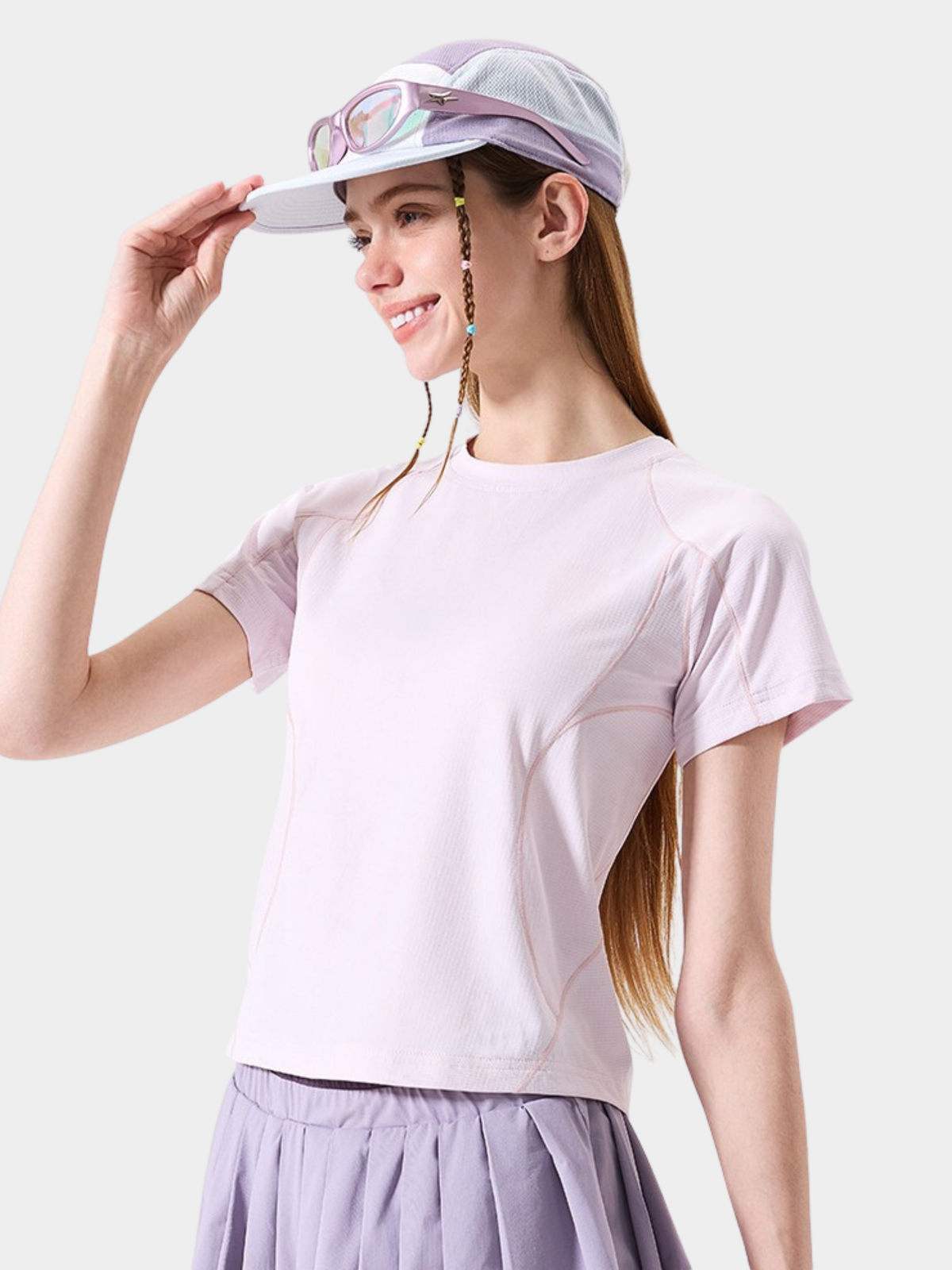 ChillPouch – Feuchtigkeitsableitendes, antibakterielles Damen-T-Shirt