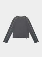 Thalon - Women's Moisture-Wicking Quick-Dry V-Neck Long Sleeve