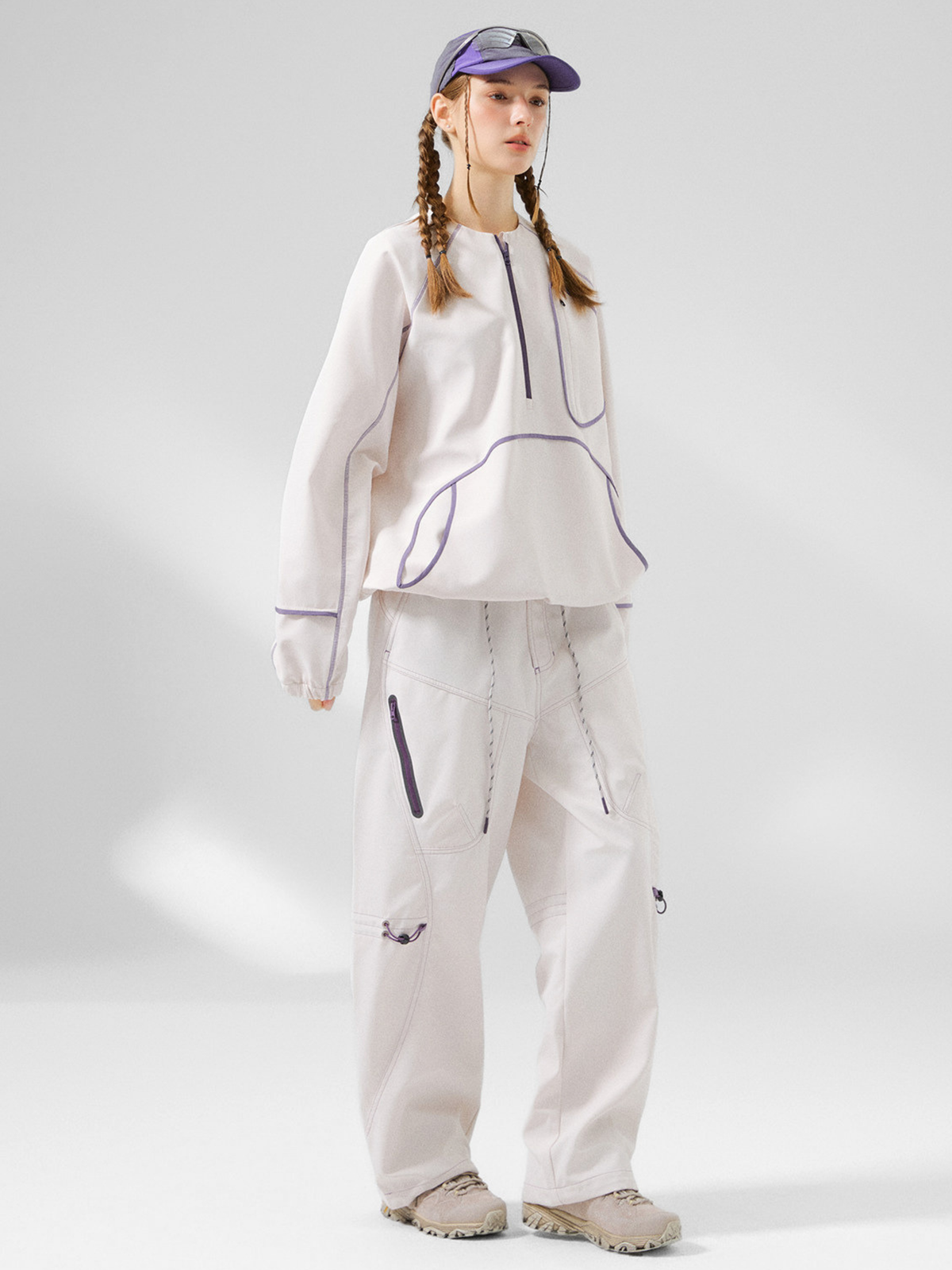 ScreeRun – Wasserabweisende, schnelltrocknende Unisex-Softshell-Fallschirmspringerhose