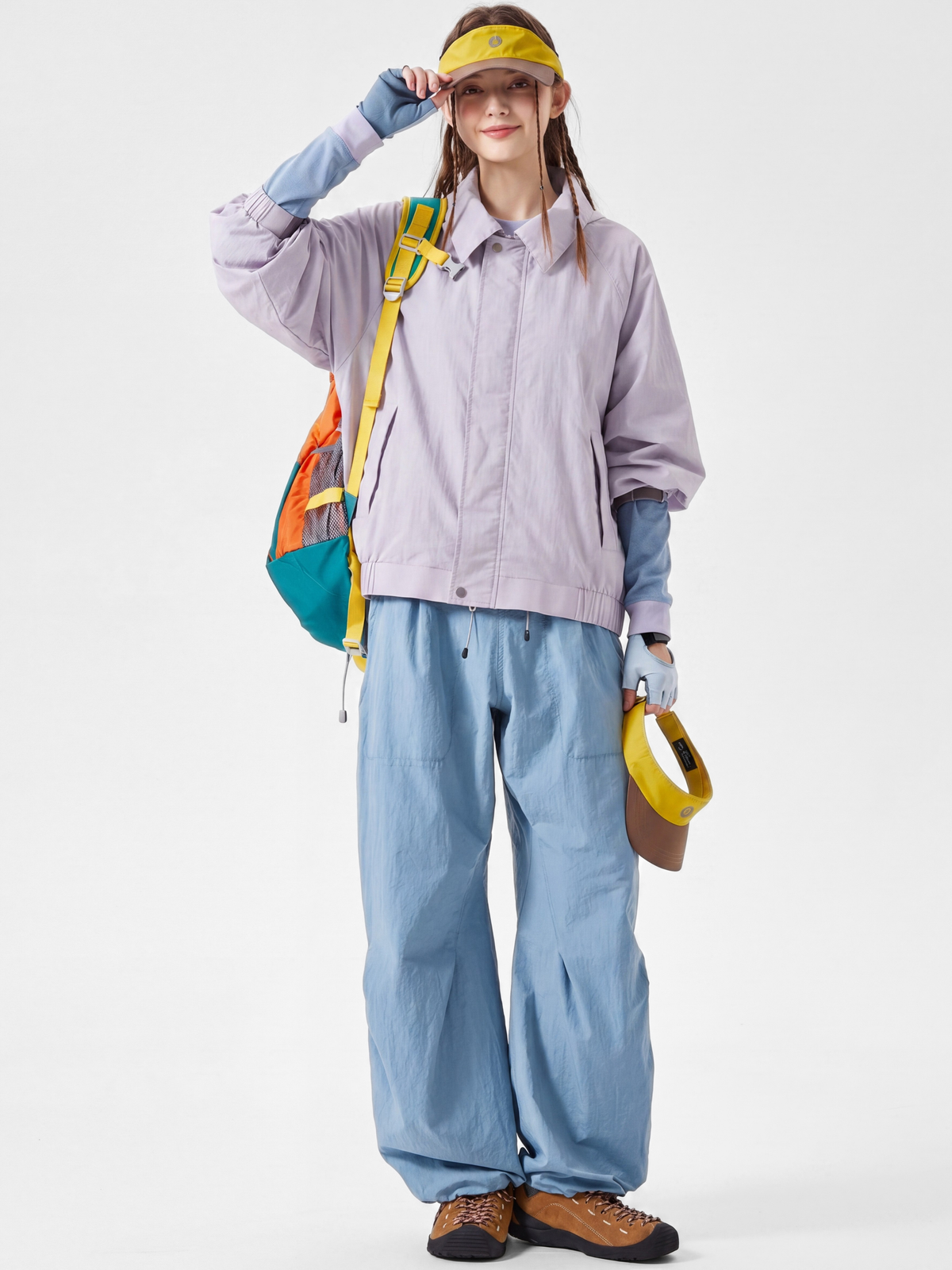 CampTarp – Wasserabweisende, winddichte Unisex-Wanderjacke