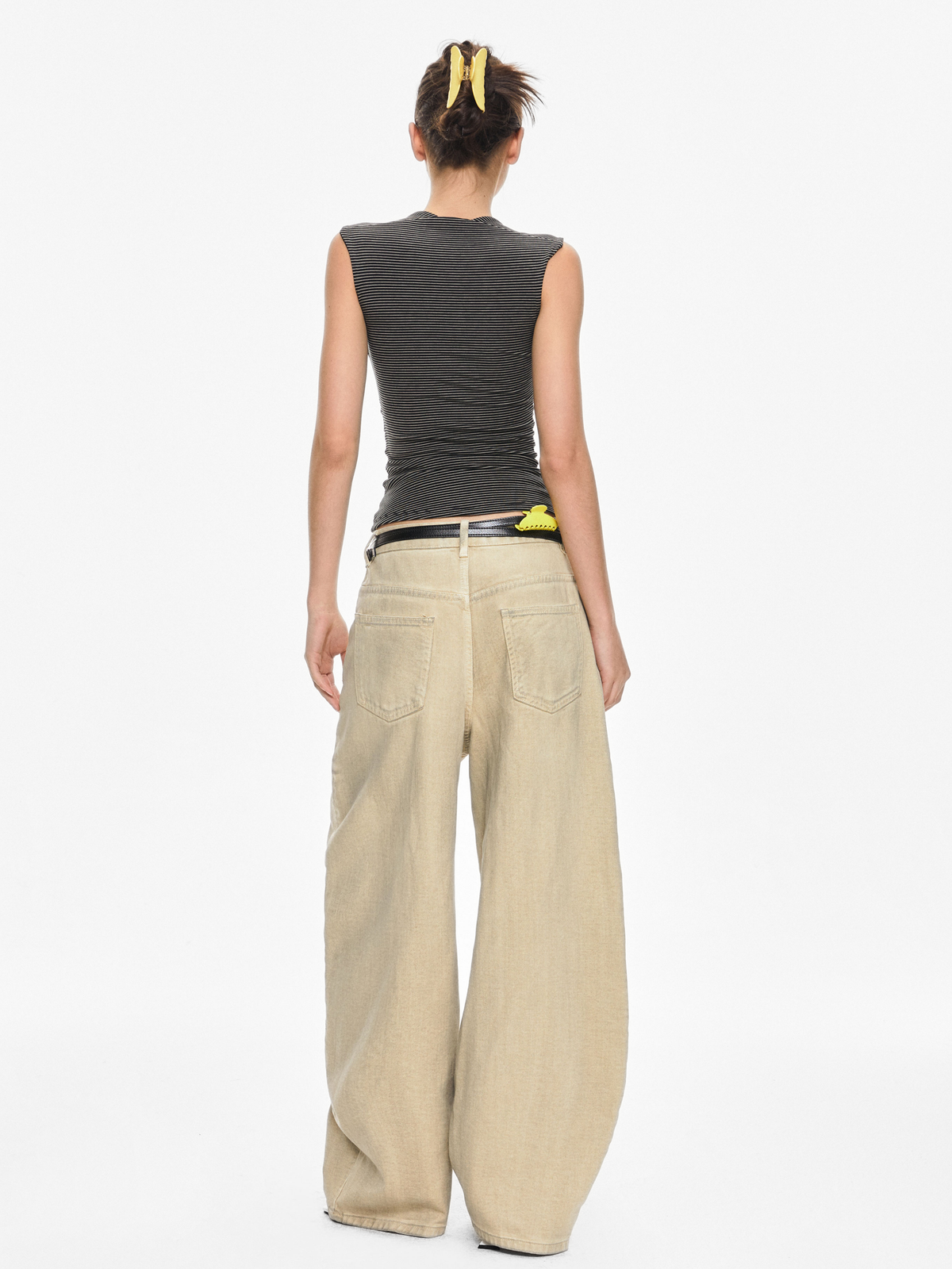 Falconcrest – Gestreiftes Damen-Tanktop in figurbetonter Passform