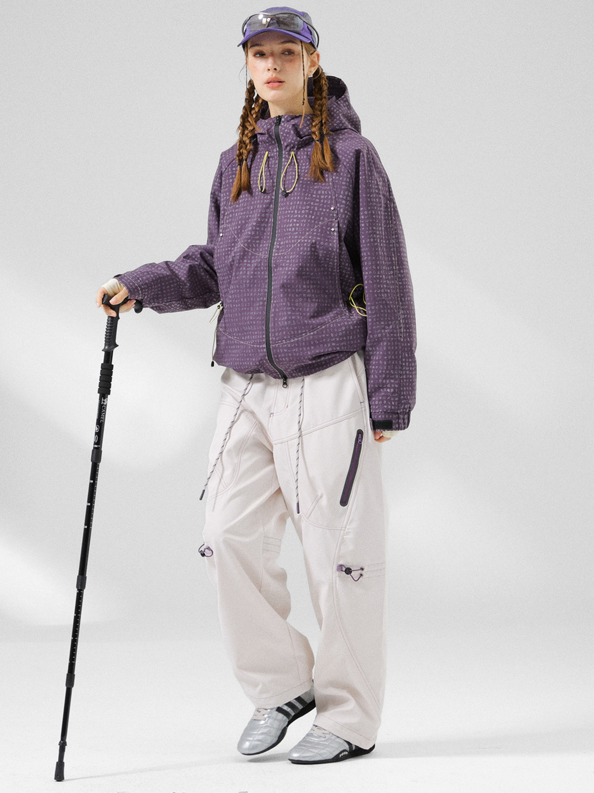 ScreeRun – Wasserabweisende, schnelltrocknende Unisex-Softshell-Fallschirmspringerhose