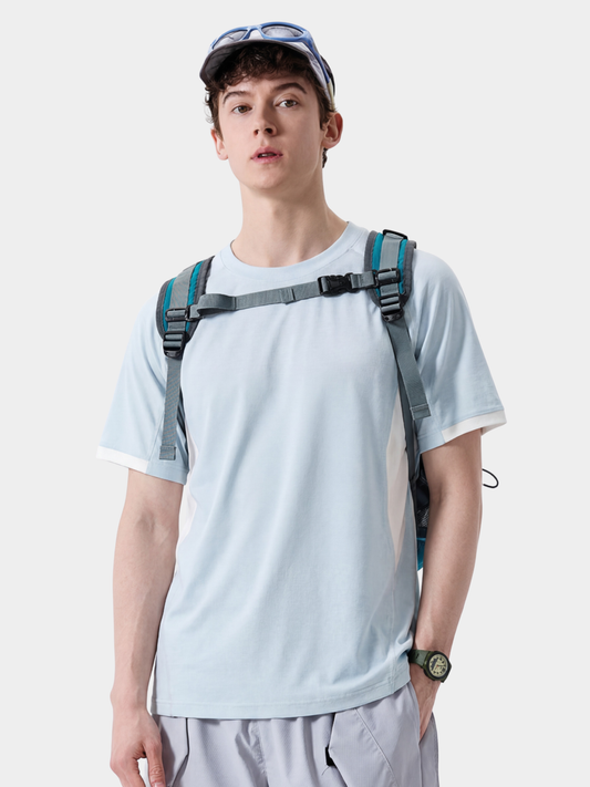 Fireclaw - Schnelltrocknendes Colorblock-Funktions-T-Shirt
