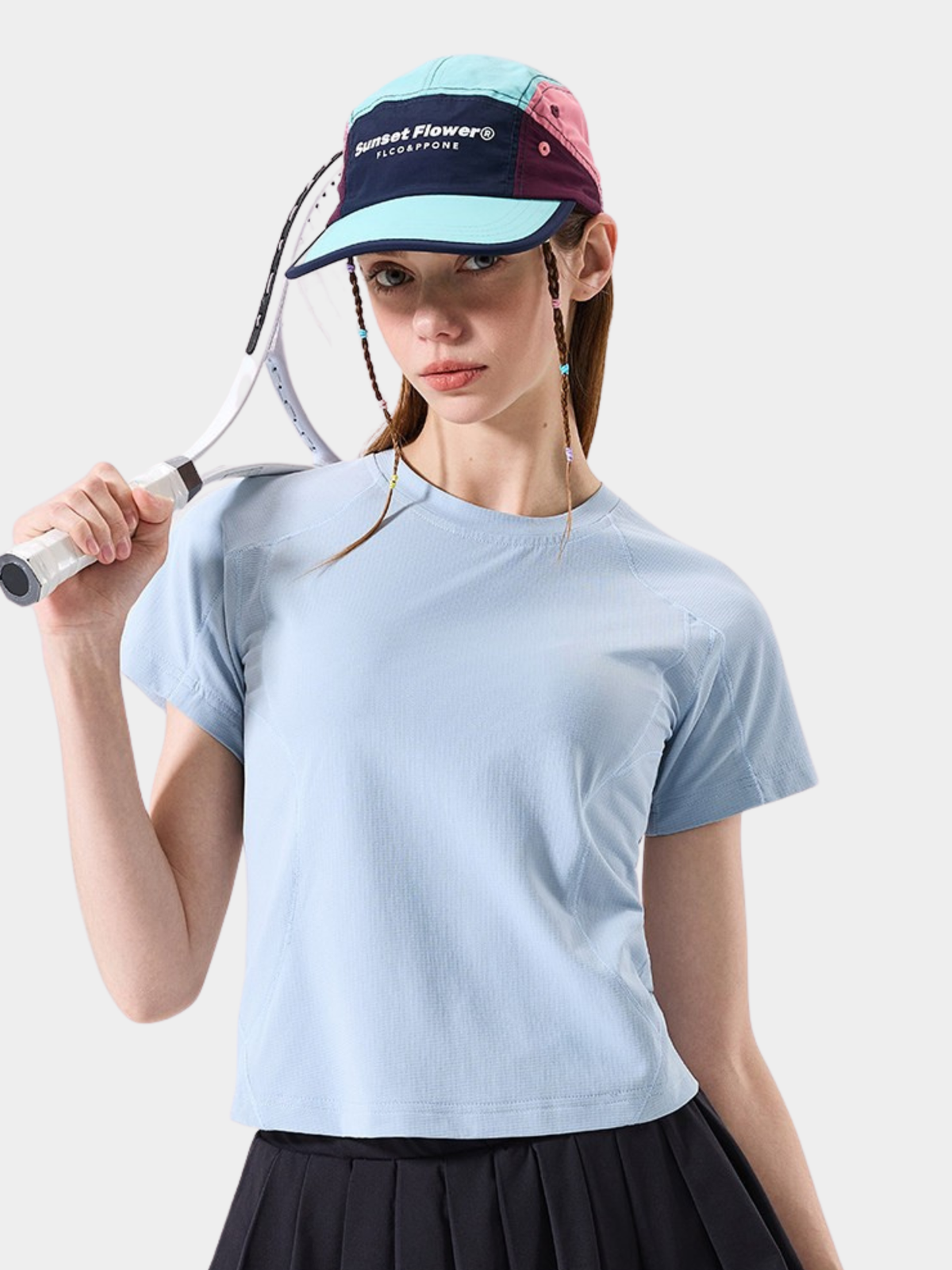 ChillPouch – Feuchtigkeitsableitendes, antibakterielles Damen-T-Shirt