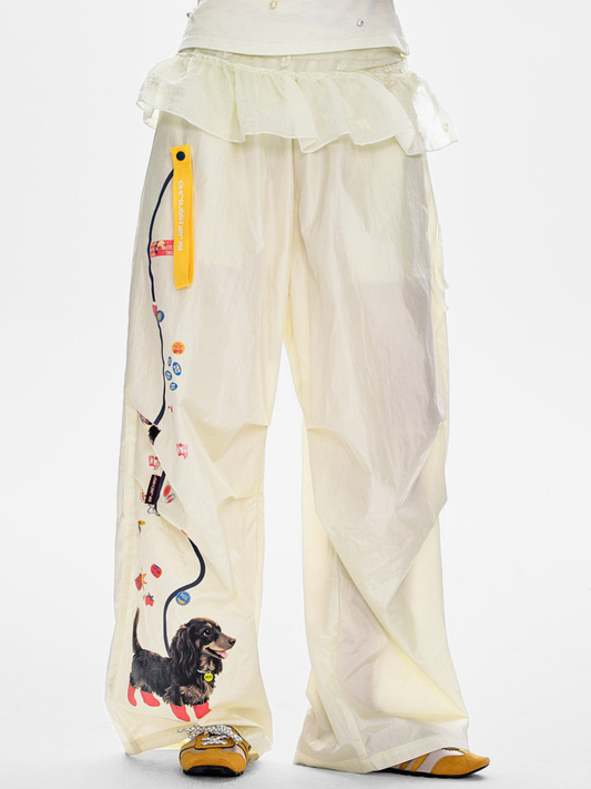 Ashland – Schnelltrocknende, atmungsaktive Paratrooper-Hose mit weitem Bein für Damen