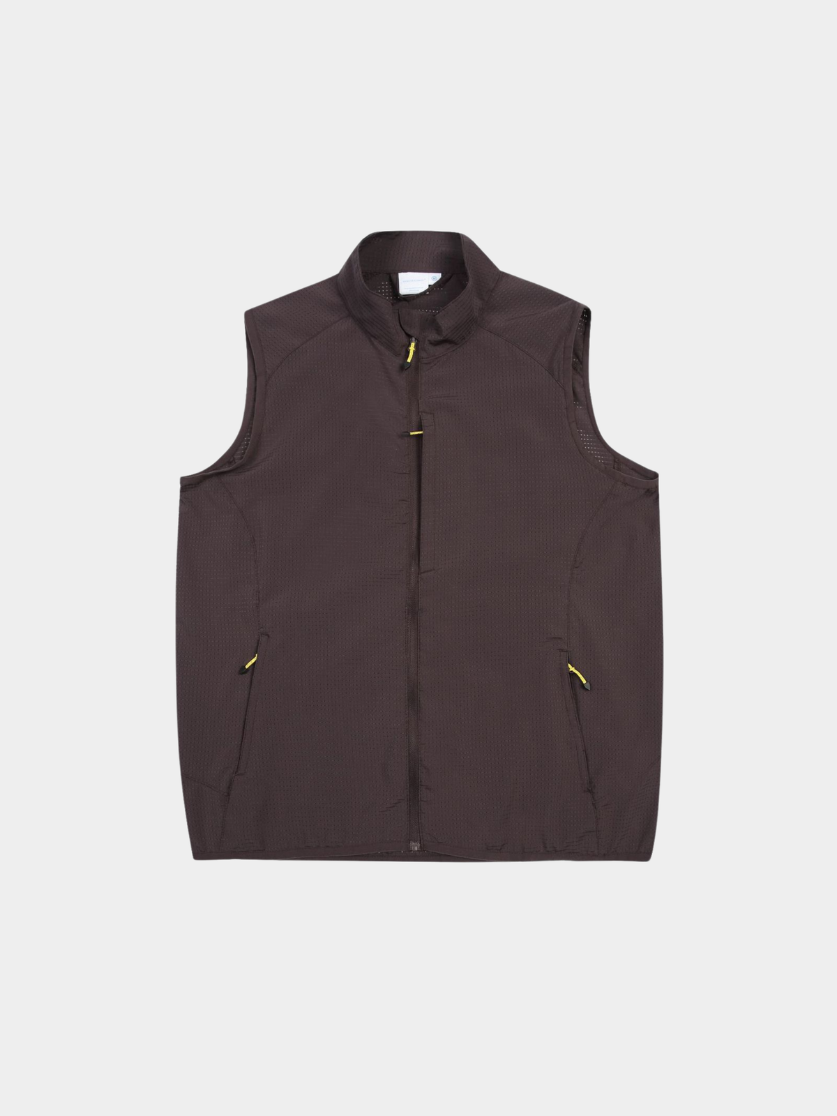 FoxCliff – Leichte, atmungsaktive Unisex-Weste aus perforiertem Mesh mit Reißverschluss