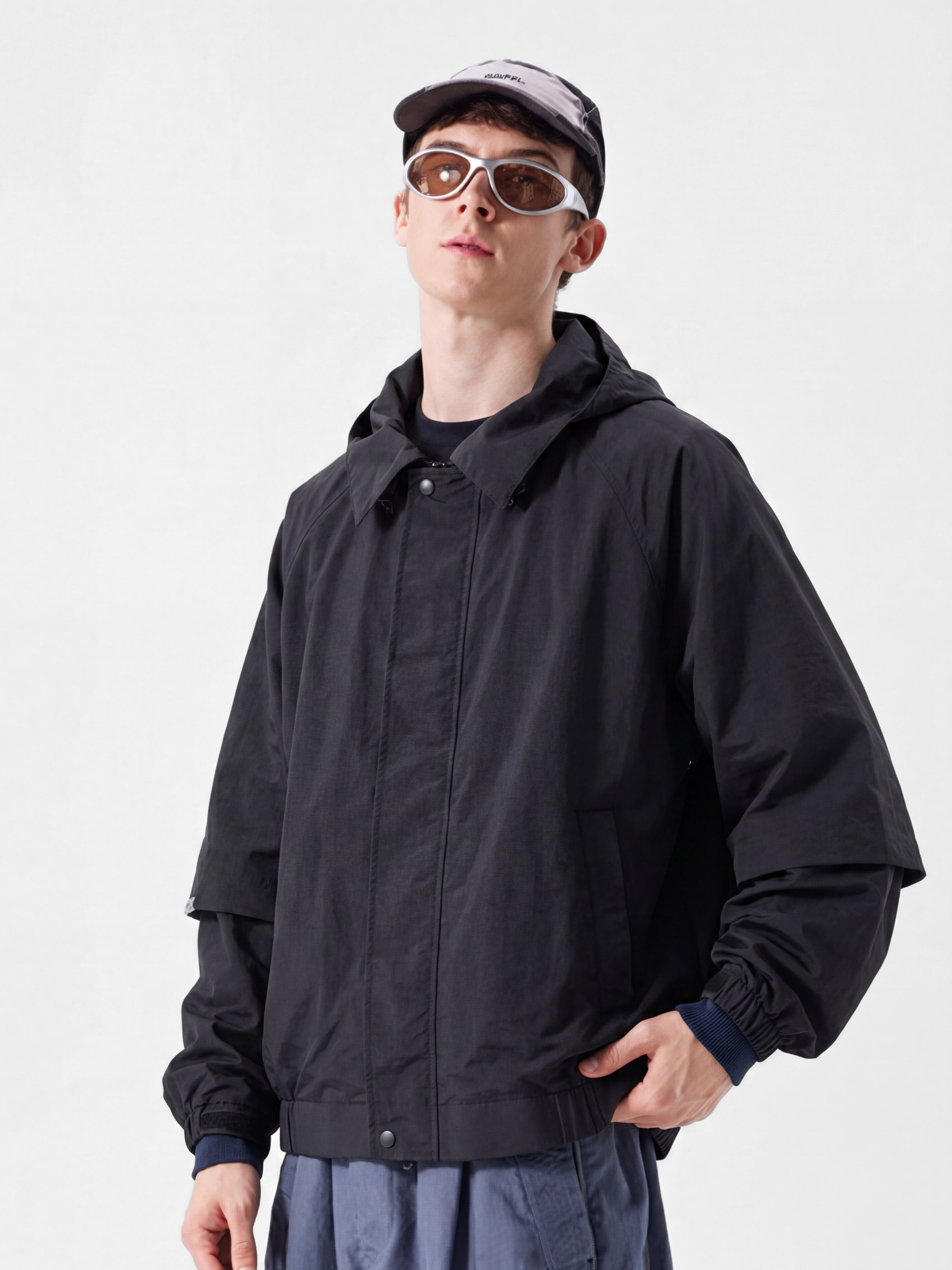CampTarp – Wasserabweisende, winddichte Unisex-Wanderjacke