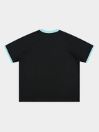 Dusttrail - Unisex Colorblock Cooling Striped Quick-Dry T-Shirt
