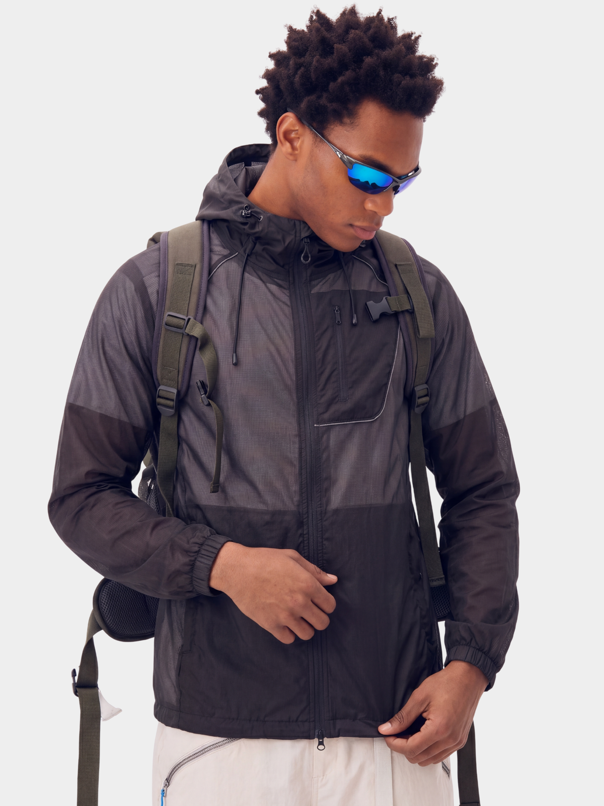 Cyclone – Unisex-Sonnenschutzjacke aus antibakteriellem UPF50+ 7A-Garn