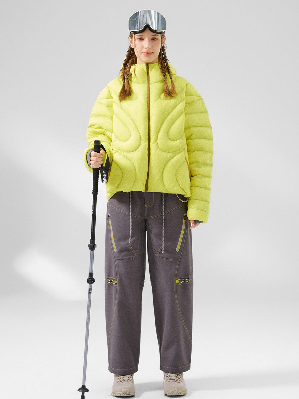 ScreeRun – Wasserabweisende, schnelltrocknende Unisex-Softshell-Fallschirmspringerhose