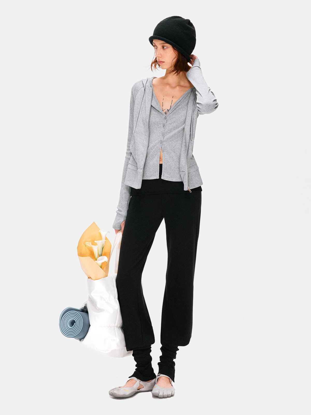 Hallowbrook – Damen-Jogginghose mit abnehmbaren Sockenbündchen