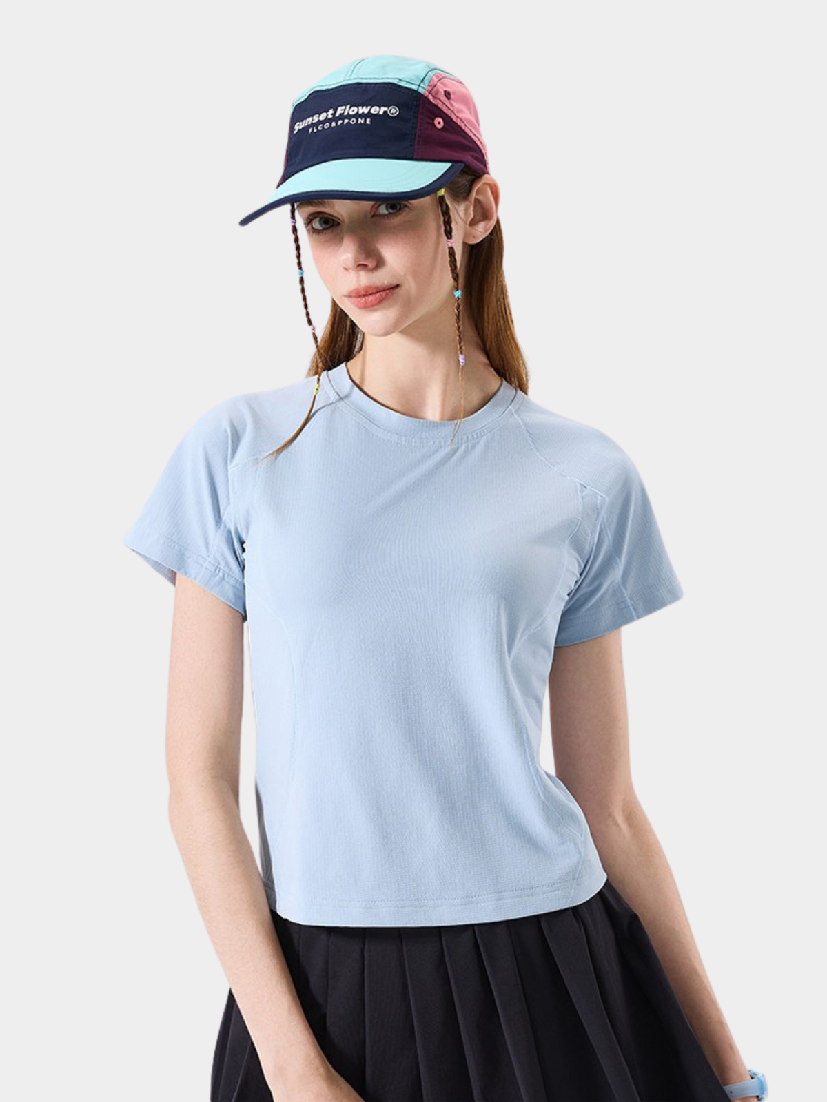 ChillPouch – Feuchtigkeitsableitendes, antibakterielles Damen-T-Shirt