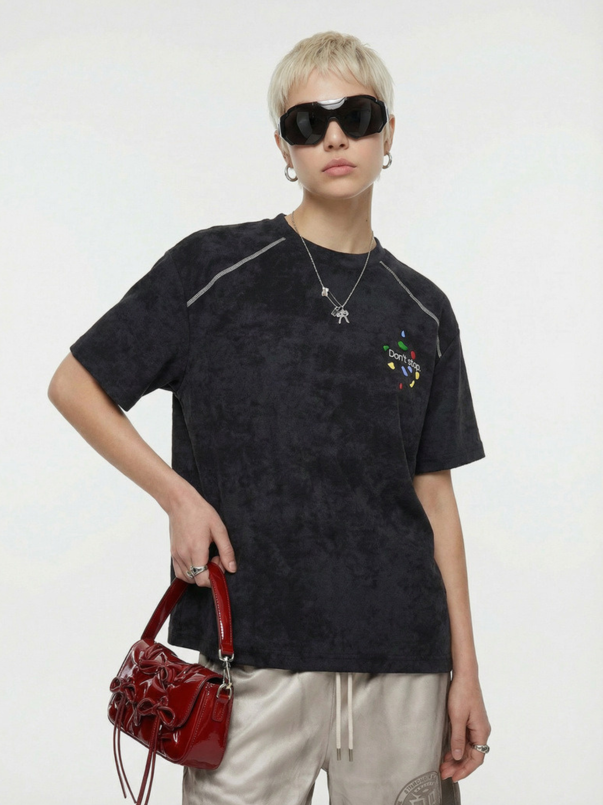 CoolVent – Kletter-T-Shirt mit Grafik-Print, kurzärmelig