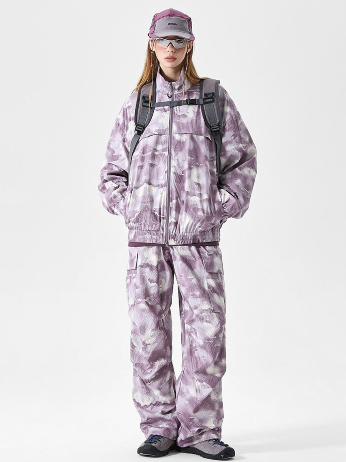 OwlCliff – Wasserabweisende Triple-Protection Cargo-Hose mit Camo-Muster