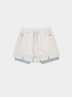 AlpGear - Unisex Quick-Dry 2-in-1 Anti-Exposure Athletic Shorts