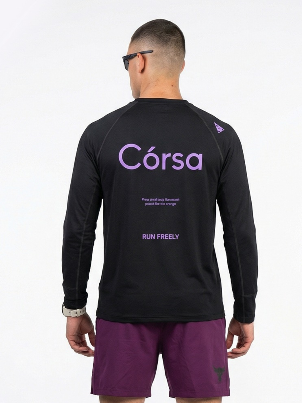 GreenRidge - Schnelltrocknendes Funktions-T-Shirt mit Kontrastfarben