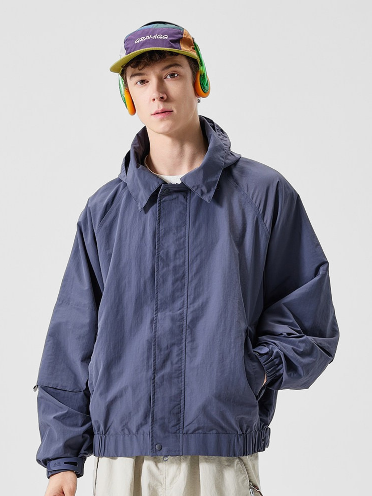 CampTarp – Wasserabweisende, winddichte Unisex-Wanderjacke