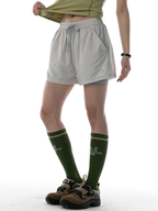 DryKit - Women's Double-Layer Quick-Dry Sports Shorts