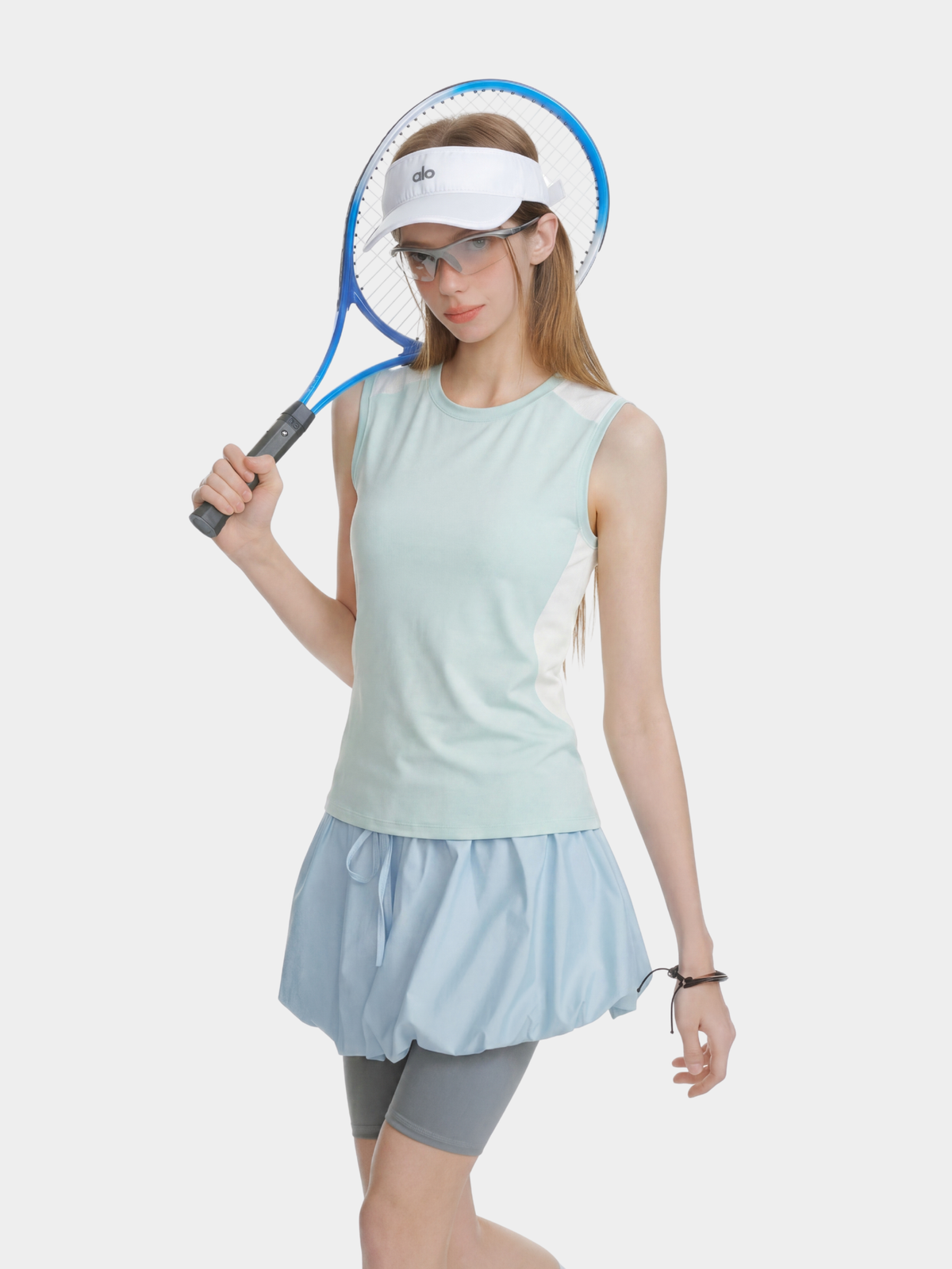 Ashvision – Kühlendes Damen-Funktions-Tanktop aus schnelltrocknendem Mesh-Material