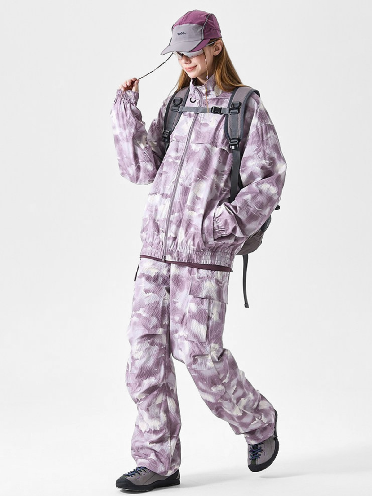 OwlCliff – Wasserabweisende Triple-Protection Cargo-Hose mit Camo-Muster