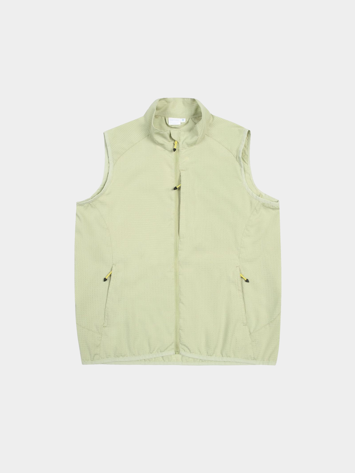 FoxCliff – Leichte, atmungsaktive Unisex-Weste aus perforiertem Mesh mit Reißverschluss