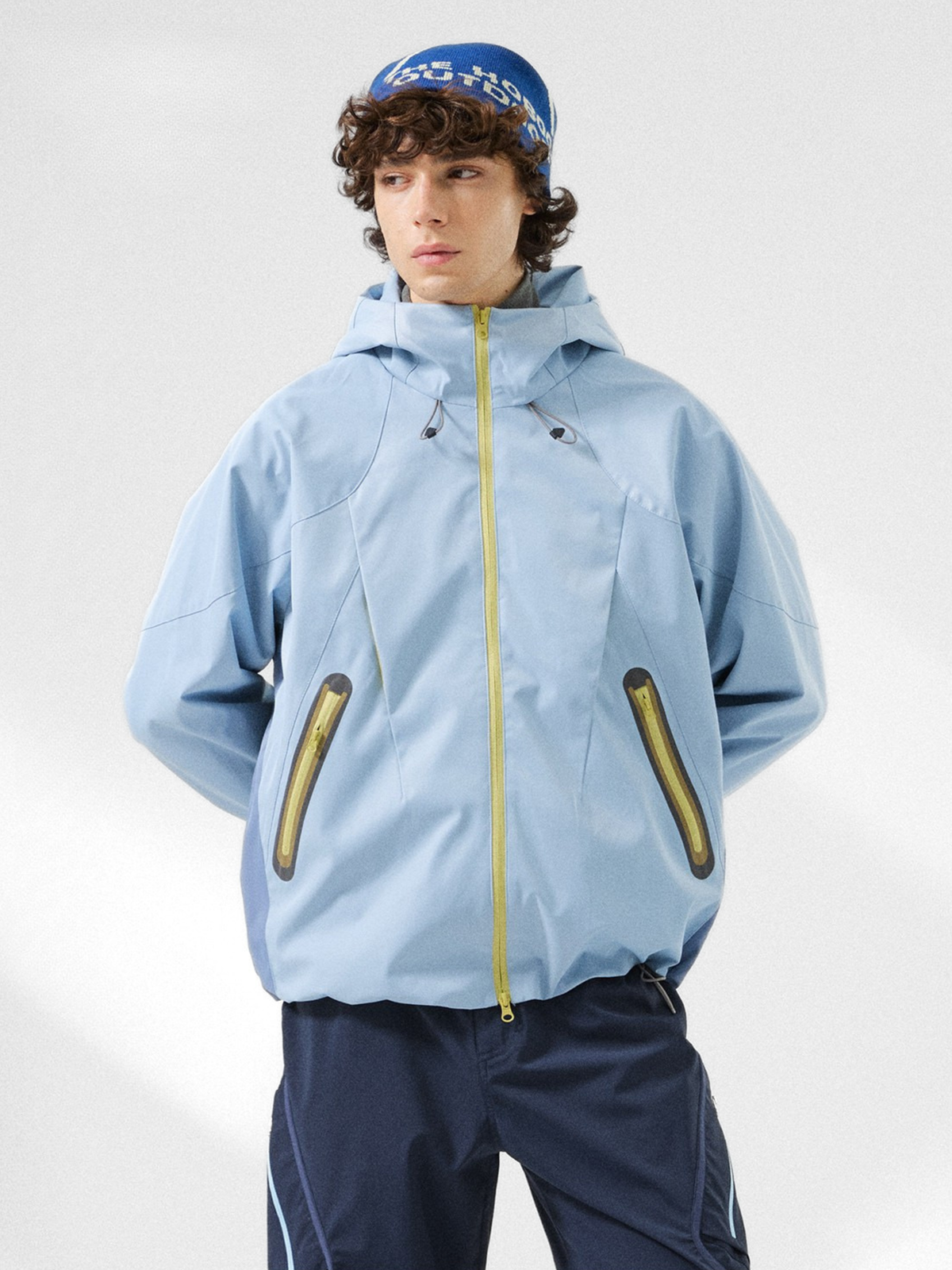 Ashrun – Unisex 8000 mm wasserdichte reflektierende Shell-Jacke